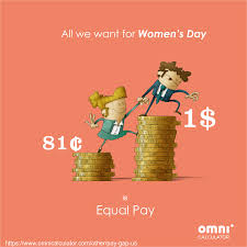 Women S Day Gender Pay Gap Gender Pay Gap Wage Discrimination Phd Student