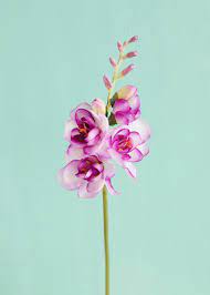 Violet Purple Freesia Artificial Flowers Artificial Flowers Flower Aesthetic Fake Flowers