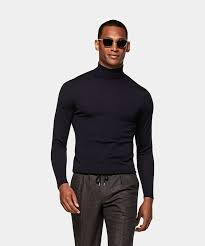 Mens camel coat with black turtleneck. Men S Turtlenecks Suitsupply Online Store