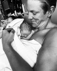 Hudson (Huddi) Edward Stanley Our little man didn't muck around and decided  he wanted to make quick work of his introduction to the world which made  for some fun! So proud of