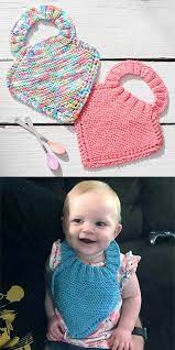 Find easy knitting patterns to make baby clothes and accessories at howstuffworks. Baby Bib Knitting Patterns In The Loop Knitting