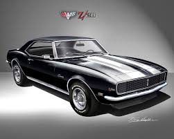 Image result for Tuxedo Black 1968 Camaro