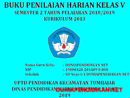 App absen dan daftar nilai ganjil new okt 2019. Format Daftar Nilai Kelas 5 Sd Mi Semester 2 K13 Tahun 2018 2019