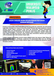 Universiti malaysia kelantan kini menawarkan kemasukan pelajar ke program ijazah sarjana muda. Perhatian Ijazah Sarjana Universiti Malaysia Perlis Facebook