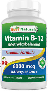 Ask your doctor if a b complex is the right fit. Best Naturals Vitamin B 12 As Methylcobalamin Methyl B12 6000 Mcg 60 Sublingual Tablets Walmart Com Walmart Com