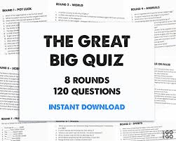 In 1951 which film was shot on location in cong, . Party Games Paper Party Supplies Pub Quiz Download Stay At Home Family Game Family Game Night The Great Big Quiz Trivia Quiz General Knowledge Trivia Questions