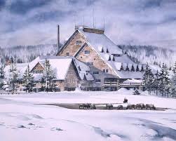 Grab a table at the old faithful inn dining room and take in the historic log cabin ambiance while enjoying a hearty breakfast, lunch or dinner. Old Faithful Inn With Bison By Lynn Bickerton Chan From Yellowstone National Park