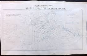 U S Coast Survey 1896 Map Base Map Of Alaska Isogonic