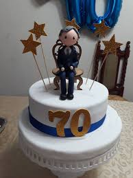 Moderno Bizcocho De Cumpleaños Para Hombre Torta Hombre 70 Anos Tortas Para Hombres Tortas De Boca 70 Cumpleanos