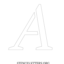Cut out each letter of the printable birthday banner. New Italic Free Printable Letter Stencils With Outline Cutout Letters Stencil Letters Org