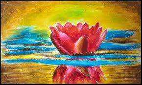 Plant water lilies in containers to control their growth, submerge the container in a pond or aquatic planter, and make sure they get plenty of sun. How To Paint Water Lily Step By Step Tutorial Oil Pastels Artwork Steemit