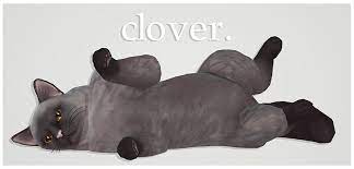 Jessy Cowplant Pizza Adoptions Clover The Cat About Cat Sim Sims 4 Sims