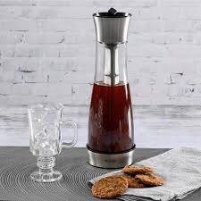 Coffee® iced™ coffee maker makes it simple to create refreshing iced coffee in minutes at home. Reviews For Mr Coffee Uber Caff 5 Cup Cold Brew Coffee Maker With Filter 985105368m The Home Depot