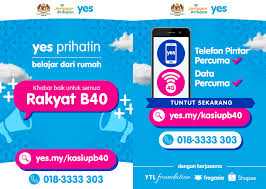 Sesiapa yang ada masalah untuk dapatkan internet pelajar boleh memaklumkan kepada ibu bapa untuk memohon phone percuma untuk. B40 Disaran Tuntut Telefon Pintar Data Percuma Guna Cara Ni