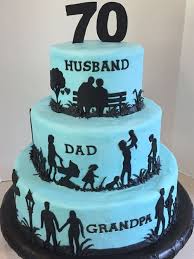 Cheers to sixty stunning years! Husband Dad Grandpa Silhouette Birthday Cake 60th Birthday Cakes 60th Birthday Cake For Men Grandpa Birthday Cake