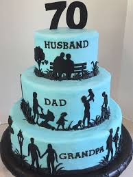 80th birthday cake, a dad in his armchair and a lovely chat. Husband Dad Grandpa Silhouette Birthday Cake 60th Birthday Cake For Men Birthday Cakes For Men Birthday Cake For Papa