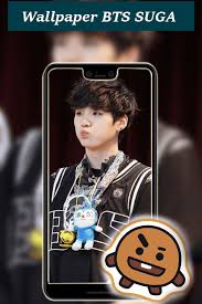 Mais de 434 combo shooky suga bts bt21: Bt21 Shooky Wallpaper Bts Suga Hd 2 1 5 Apk Download Com Psultan Bts05 Shoocy05 Apk Free