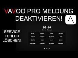 Vavoo Pro Meldung Deativieren Service Fehler Loschen Kovoo Vedition 2019 Anleitung Youtube Du Fehlst Mir Youtube Lesen