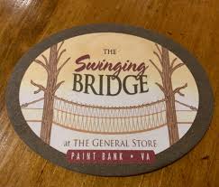 Got my wish --- I saw a bear today - Picture of The Swinging Bridge  Restaurant, Paint Bank - Tripadvisor