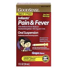 Goodsense Infants Pain And Fever Acetaminophen Grape
