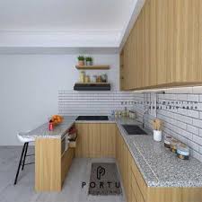 Rp 1.250.000 kitchen set hpl. Tempat Jual Kitchen Set Murah Bekasi Dan Sekitarnya Portu Interior