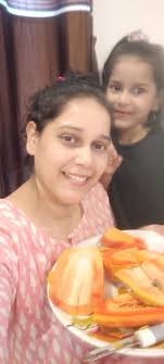 40 th day with sweet papaya fruit. Thank you nature and EFH group for  giving us a healthy lifestyle.