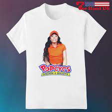 Jayla Foxx Popeyes Chicken and Biscuits shirt, hoodie, sweater, long sleeve  and tank top