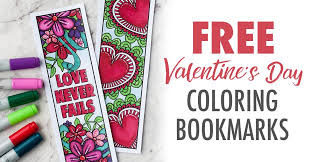 I threw in the original three for those readers who didn't save them the first time, but it's easy enough to print just the new ones if you prefer. Free Printable Valentine S Day Coloring Bookmarks