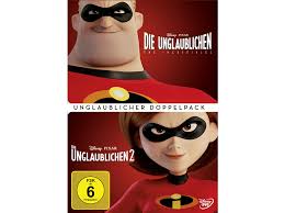Superhelden haben es da mal wieder schwer, wegen der kollateralschäden, die sie anrichten bei ihren rasanten rettungsaktionen, den spuren der zerstörung, die sie hinterlassen, den schneisen, die sie durch die. Die Unglaublichen 1 2 Dvd Online Kaufen Mediamarkt