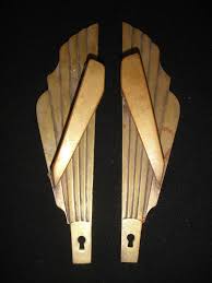 Superbe Paire Poignee De Porte Art Deco Bronze Signee Lp Numerotee 165 Mouvement Art Deco Art Deco Meubles Art Deco