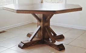 Let's explore bumper pool octagon vs rectangular tables to help you pick the perfect table for your needs. Benchmark Pedestal Base Octagon Table Ana White