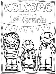 There is a large escalation in color books designed for adults within the last few 6 or 7 years. First Day Of First Grade Coloring Sheet Worksheets Teaching Resources Tpt