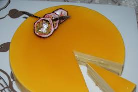Entremets Ou Bavarois Fruit De La Passion Vanille Pascale Co Fruit De La Passion Bavarois Mousse Fruit