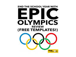 Learn about the olympics with your preschooler with this fun olympic themes! End The School Year With Epic Review Olympics Free Templates Ditch That Textbook