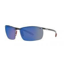 Lunettes de soleil a vendre. Ray Ban Rb 8305m F005h0 Glanzender Dunkler Kohlenstoff Sonnenbrille Mann