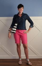 You Know I Had To Do It To Em Short 14 Bermuda Shorts Outfit Ideas You Ll Love Cleo Madison Bermuda Shorts Outfit Summer Shorts Outfits Shorts Outfits Women