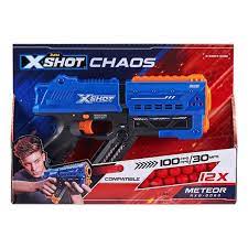 zuru x shot chaos meteor round blaster zuru chaos shots