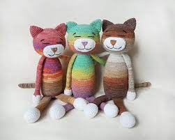 Amigurumi Buyuk Boy Kedi Yapimi Tarifi Mimuu Com Tig Desenleri Kedi Serbest Orgu