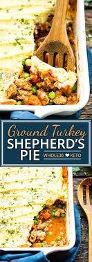 Ground Turkey Shepherd S Pie Whole30 Paleo Ground Turkey Recipe Recipe Ground Turkey Recipes Low Carb Ground Turkey Recipe Recipes