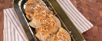 Braised Beef Pierogies With Fresh Horseradish Recipe By Michael Symon The Chew Recipes Beef Recipes The Chew Recipes