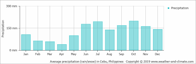 Average Monthly Rainfall And Snow In Cebu Philippines