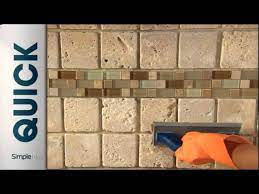 Simply cut the mat to fit, press in place, peel off backing, and attach tile. How To Install Tile Using A Tile Setting Mat Youtube