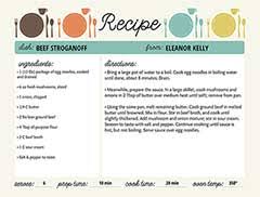 Whip up an amazing recipe card to suit every taste. Recipe Card Maker Personalize Free Recipe Template Online
