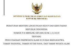 Wisata di lombok tengah memiliki panorama alam yang memukau dan menenangkan hati, mulai dari wisata pantai, air terjun, dann wisata lainnya. Peraturan Menteri Lingkungan Hidup Dan Kehutanan Nomor P 8 Tahun 2019 Tentang Pengusahaan Pariwisata Alam Rimbawan Online