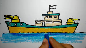 Ia melaporkan penemuannya kepada raffles termasuk menyerahkan berbagai gambar sketsa candi borobudur. Cara Menggambar Kapal Perang Indonesia Untuk Anak Tk Dan Sd Youtube