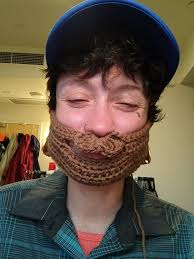 Cute Crochet Beard