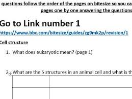 Revise cell structures with bbc bitesize for gcse biology. Cb1 Cb4 Cc13 Edexcel Combined Science Bitesize Questions Ict Resource Teaching Resources