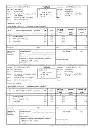 Datele ce trebuie sa apara in factura fiscala sunt: Factura