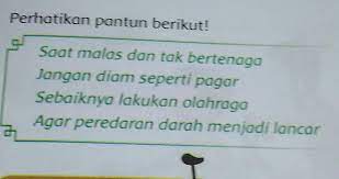 Sampaikan perasaan kamu pada pasangan dengan cara yang unik melalui pantun cinta yang lucu dan romantis berikut ini. Buatlah Pantun Tentang Manfaat Olahraga Untuk Kesehatan Peredaran Darah Brainly Co Id