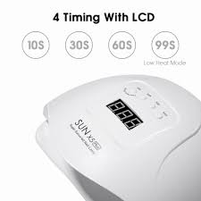Uv Led Lamp For Nails Sun 5x Plus Dryer 54w 48w 36w Luxenmart